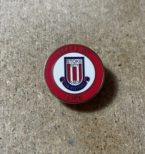 Stoke city rare enamel - city,