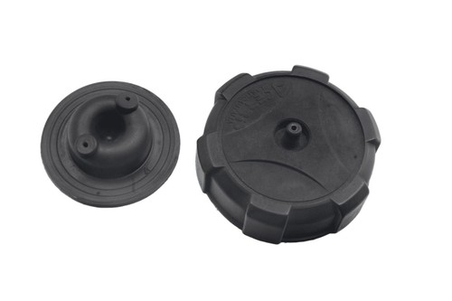Fuel tank cap breather - tank, valve