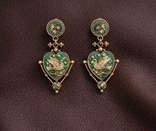 Museum Dove Bird Earrings