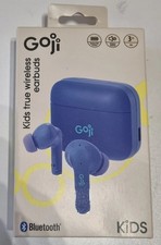 GOJI GKDTWSW24 Wireless Bluetooth Kids' Earbuds - Blue