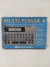 Seiko Calculator Thesaurus