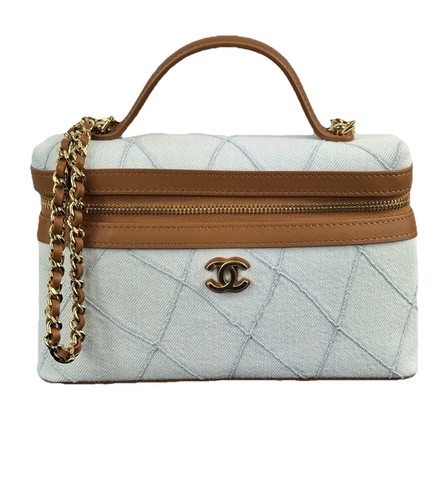 Chanel small denim vanity - chanel,