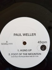 Paul Weller, PROMO, Hung Up,EP,EX+,12",Mod,Brit Pop,Demo,Jam