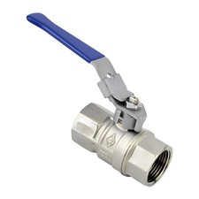 1/2" Lever Ball Valve - Blue