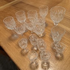 Selection of Crystal Glasses