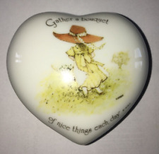 HOLLY HOBBIE TRINKET BOX GATHER A BOUQUET