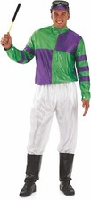 Mens Green & Purple Jockey