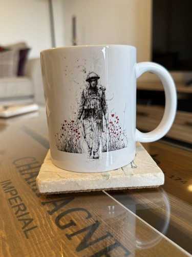 Ww1 british soldier poppy - british,