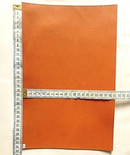 2.2MM THICK SADDLE TAN VEG TAN CRAFT TOOLING LEATHER HIDE OFFCUTS