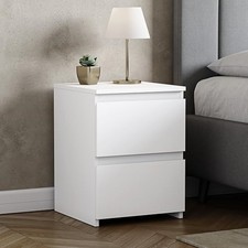 Denver Large 2 Drawer Bedside