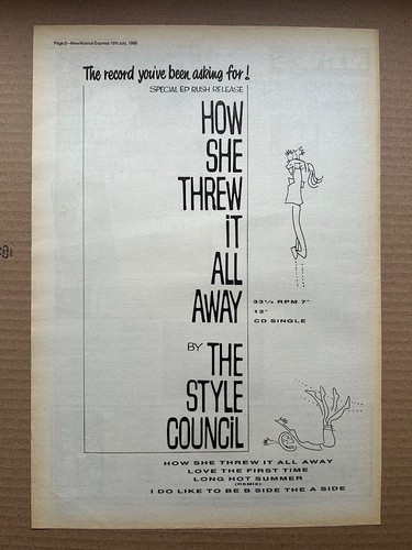 Style council how she - style, threw
