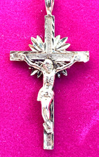 14Kt  Solid Gold Cross Pendant