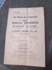 Rhyl 1937 eisteddfod - rhyl,