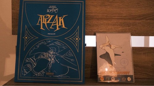 Moebius arzak art book - moebius,
