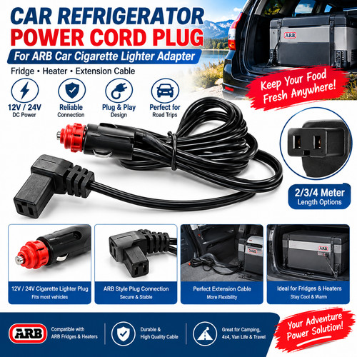 Car refrigerator power cord - refrigerator,