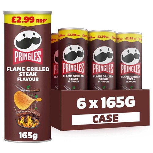 Pringles flame grilled steak - flame,