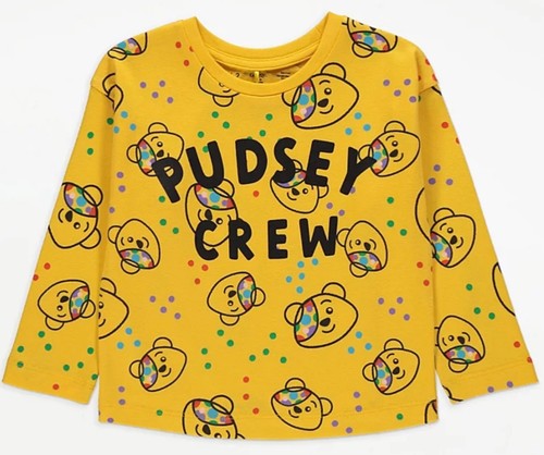 Size years white pudsey - 7-8,