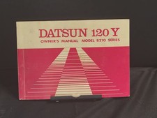 Datsun 120Y Owner’s Manual