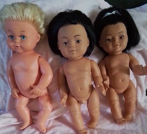 Tiny tears doll vintage - 1,