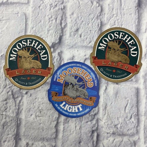 Lot moosehead lager beer - lot,