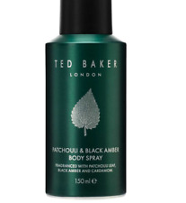 Ted Baker Men's Patchouli & Black Amber Body Spray 150ml