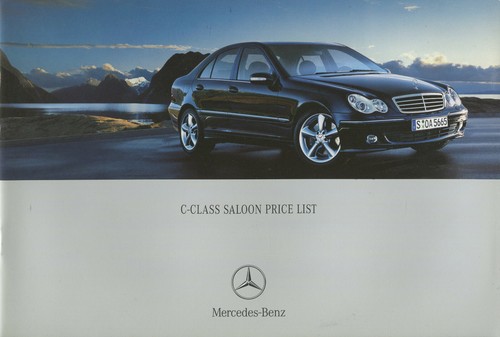 Car price list - list, brochure