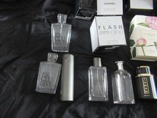 Empty Perfume & Aftershave Bottles + Boxes Job Chanel Gucci Tom Ford Jo Malone