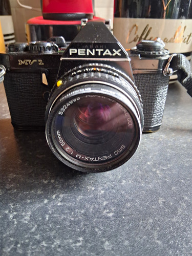Pentax black 35mm - pentax, mv-1