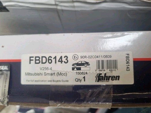 Fahren fbd6143 brake disc - fahren,