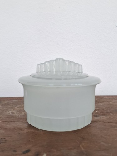 Art deco 1930s glass trinket - 1930s,