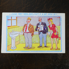 Vintage postcard comic - vintage,