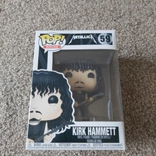Funko Pop Vinyl Rocks Metallica Kirk Hammett with guitar band 59