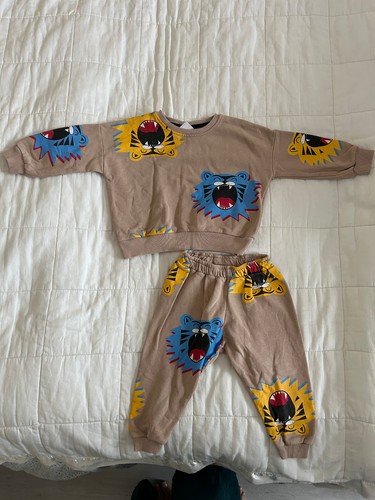 Boys zara beige lion - zara,