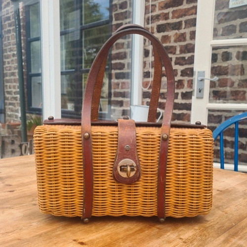 Vintage 1950s 1960s woven - 1960s,