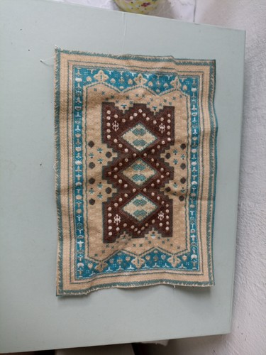 Vintage lundby dollhouse rug - lundby,