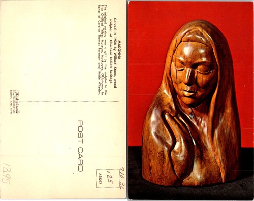 Muskogee madonna carved - muskogee,