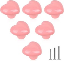 6X Cute Dresser Knobs Ceramic