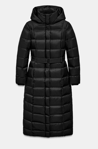 Bnwt zara black down - zara,