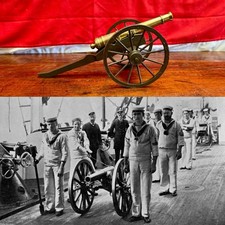 Fabulous Scratch Built Large Model of a Napoleonic Naval Field Gun