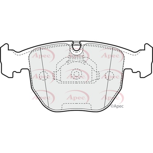 Brake pads set for - pads, bmw