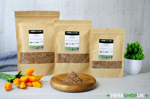 Oak bark dried cut - oak,