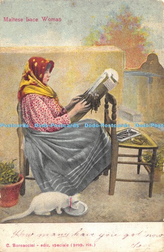 R476068 maltese lace woman - maltese, c