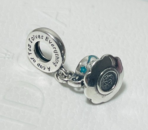 Pandora teacup blue - pandora, pendant