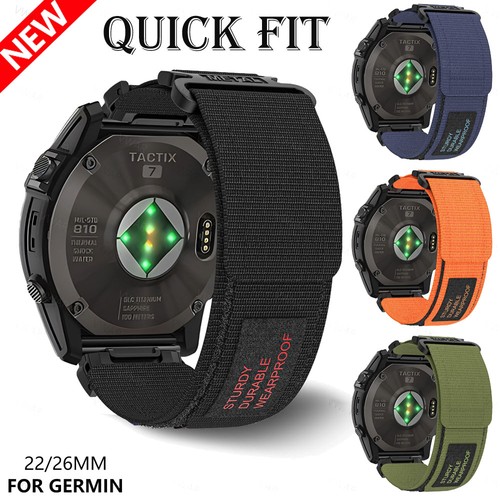 Rugged nylon sport watch band - rugged,