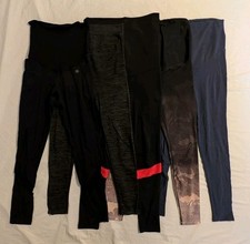 Bundle of 5 Maternity Leggings –  Sizes S/M/10 – Activewear/Everyday