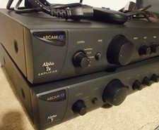 Pair of Arcam Alpha 7 and