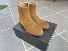Viberg side zip snuff suede - viberg,