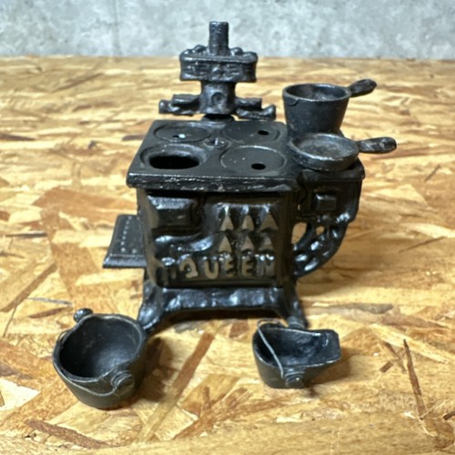 Cast iron antique - cast, wood