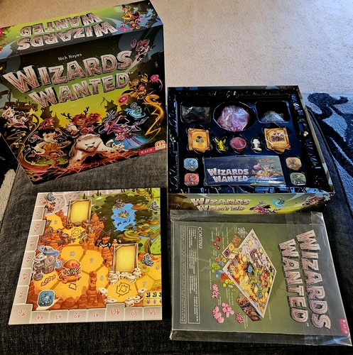 Wizards wanted board game - wanted,
