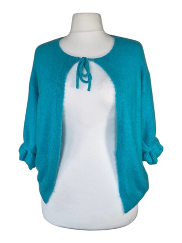 Alpaca blend cardi - blend, half